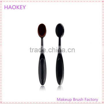 10PC/Set Pro Toothbrush Shaped Eyebrow Foundation Power Face Eyeliner Lip Oval Cream Puff Brushes Makeup Beauty Tools Set photo-5