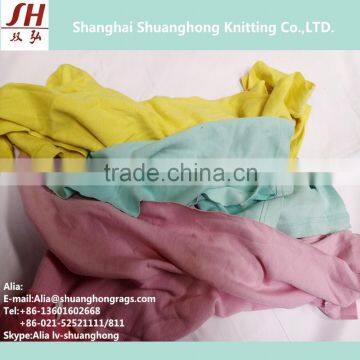 Second Hand Light color Clothing Wiping Rags