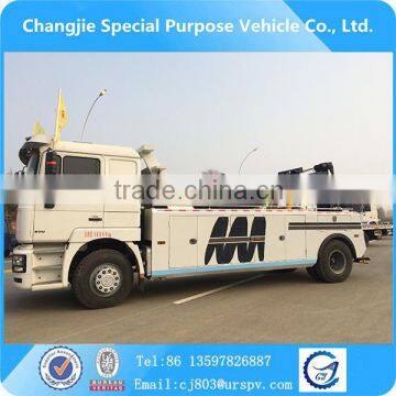 Shaanxi auto heavy duty wrecker towing truck