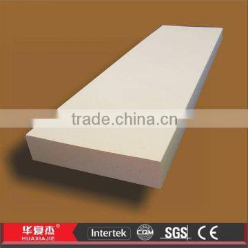 White PVC Extrusion Foam Molding Decor