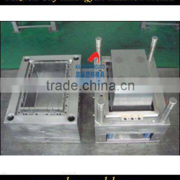 Excellent quality injection plastic storage crate mould