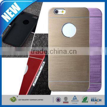 C&T High quality brushed aluminum metal back cover for lg g4