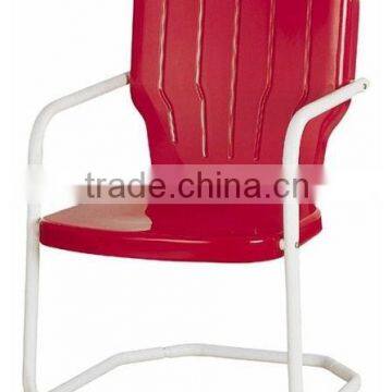 Retro Metal Lawn Chair