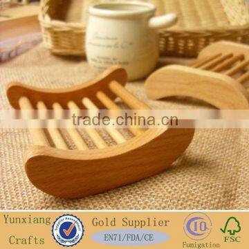 Wooden soap dish hotel soap dish