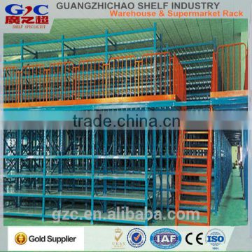 Warehouse multi-layer steel mezzanine racking