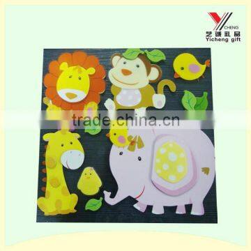 3d Animal Stereoscopic Wall Sticker for Kids Room Decoration photo-5