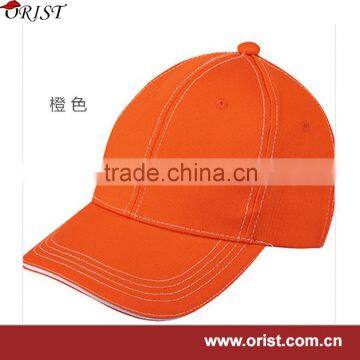 Fashion new customized embroidery logo cotton twill baseball cap