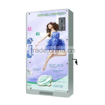 China wall mounted hot sale Sanitary Napkins Vending Machine