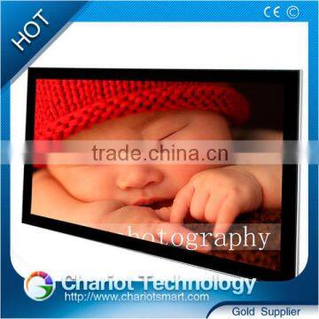 2016 Chariot wonderful advertising lcd touch standing screen,monitor,diaplay with cheap price on sale.