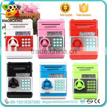 Promotional gift mini atm coin bank money saving box toys for kids