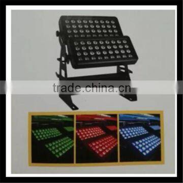 Aluminum Appearance 72pcs LED 4IN1 Full Color Spot Light in RGBW