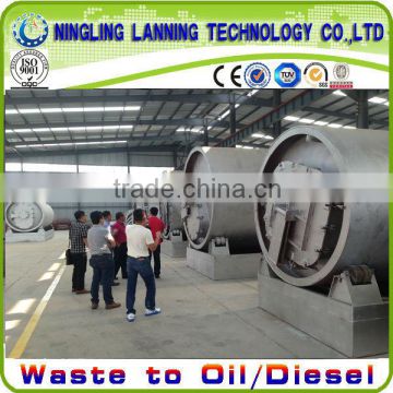 2014 economic new technology used plastic refining machine