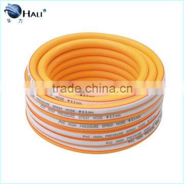 Yellow 3 Layers Pipe PVC High Pressure Flexible Hose With Terylene