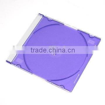 5.2mm PS Super Slim Single CD Jewel Case WIth Assorted Colors photo-6