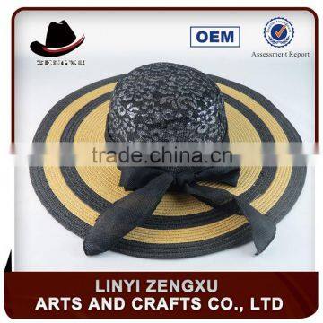 hot selling cheap straw beret hats for girls