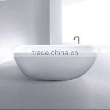 modern 1 person ivory 3mm acrylic bathtub for Europe market passed ISO9001and CE