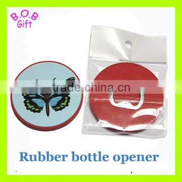 Promotional metal bottle opener business card