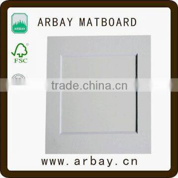 Wholesale Precut Multi Opening Matboard for Digital Frame With 12 Opening and Printing