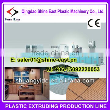 Good quality!Wood plastic machine/profile extrusion line/pvc profile door making machine