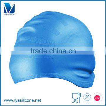 Highly Elastic Waterproof Slicone Swimming Cap