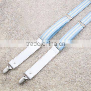 [Taiwan Factory] Colorful Man Leather Suspender Trousers photo-5