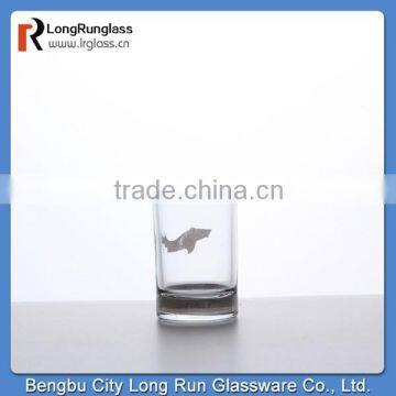 LongRun bengbu new arrivals bar use customer printed Korean soshu glasses china exclusive