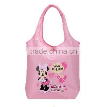 Hot Selling Logo Print Cheap lovely Shopping Bag, eco shopping bag