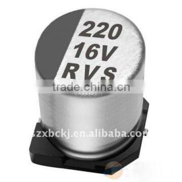 220uf 16V SMD Aluminum Electrolytic Capacitor