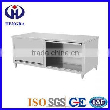 Stainless steel kitchen cabinet