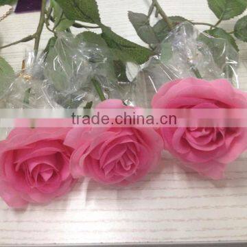 Garden Supplies Artificial Real Touch Rose Flower for Home Decor photo-5