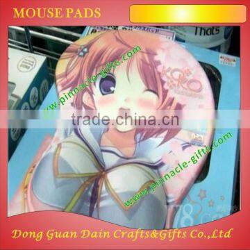 Beautiful Girl Breast Gel Mouse Pads