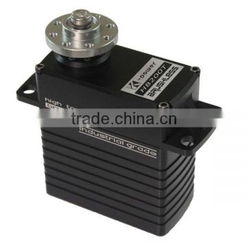 200kg-cm torque Ultra Heavy Duty Giant Scale Digital HV Brushless Servo for RC ROBOT industrial equipment HB200T