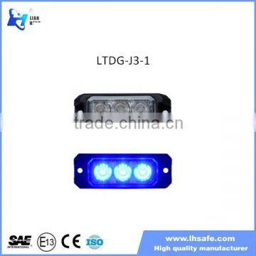 Red blue yellow white purple Led dash strobe light, 12 volt 3W LED dash light LTDG-J3-1
