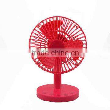 Hot selling mini fan wholesale online colorful protable voice control standing fan