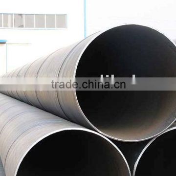 spiral welded pipe for liquid and construction