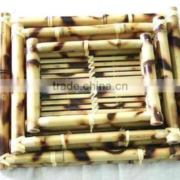 Fashion Bamboo crafts , Bamboo weaving tray Bamboo weaving plate ,Bamboo trays