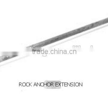 HDG drop forged eye rock anchor and extension for drilling