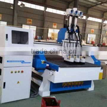 FLDM1325 Cnc Router Machine Cutting Wood With 3 Heads photo-5