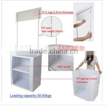 Exhibit Booth Promotional Counter