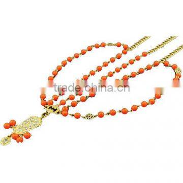 Christmas Gift Alloy Chain,acrylic Beads Indian Hair Jewelry,head Accessory photo-3