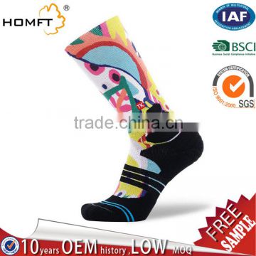 Fashion Outdoor Sport Basket compression calf socks men