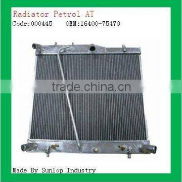 toyota parts #000445 Automatically radiator diesel for hiace aluminum radiator 16400-75470