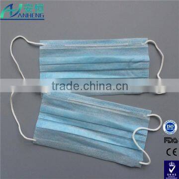 Disposable Face Mask Machine Made Bulk Nonwoven Face Mask photo-2