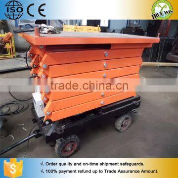 High-altitude equipment maintenance /mobile scissor lift elevator