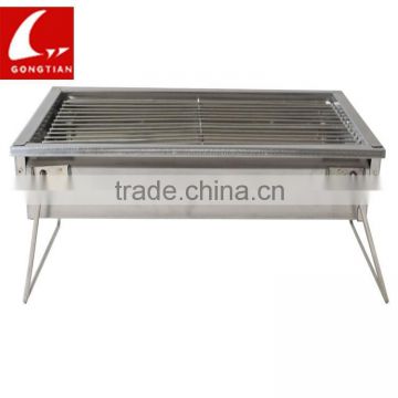 Stainless Steel indoor protable charcoal bbq grill