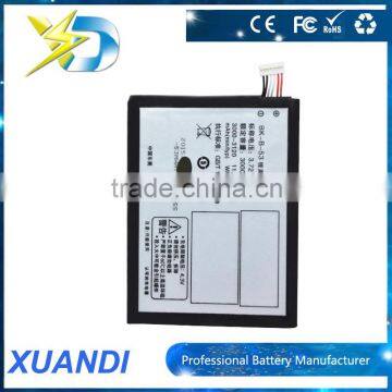 Factory for BK-B-53 mobile phone battery 3.72V 3000mah