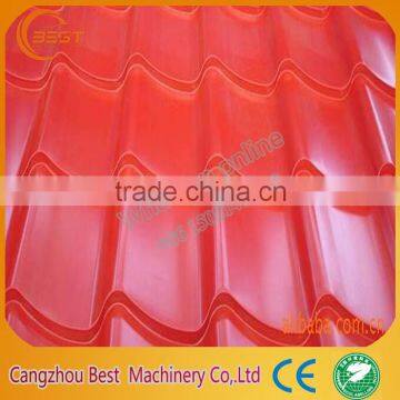 Metal Roof Tile Production Line Making Roll Forming Machine