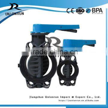 2016 China Supplier Hot Sale Plastic PVC Wafer Butterfly Valve