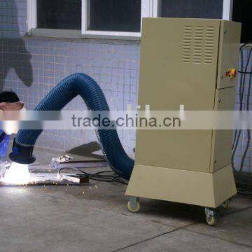 Mobile Welding Fume Collector with Exhaust Air Filtration System