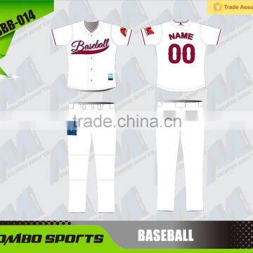 Sublimation softball uniforms